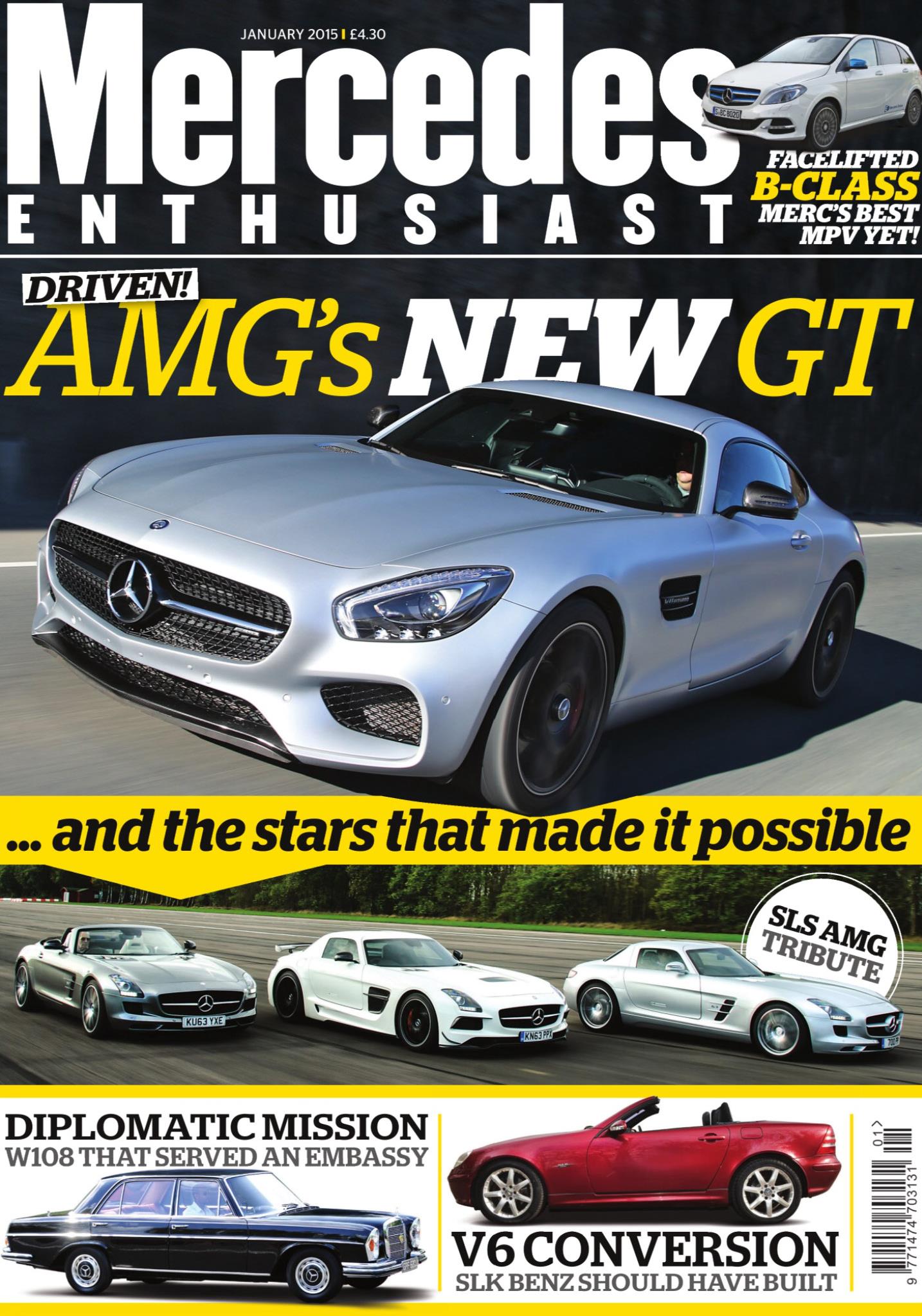 Журнал Mercedes enthusiast. january 2015